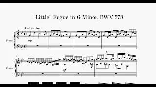 Bach - Little Fugue in G Minor BWV 578