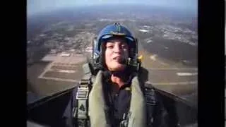 13News Anchor Vanessa Coria flying high with the Blue Angels