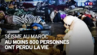 Un violent séisme fait plus de 800 morts au Maroc