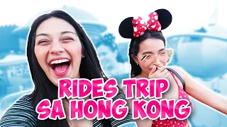 RIDES TRIP SA HONG KONG DISNEYLAND with JELAI ANDRES | Zeinab Harake