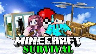 HELIKOPTER , POKEBALL , DAN TOPLES PENCULIK MOB !! Minecraft Survival Bucin S2 [#2]