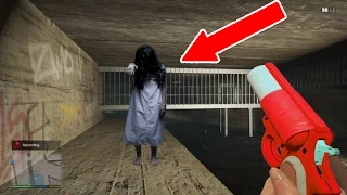GTA 5: Lost Girl Found In The Sewers!!!!! Playing GTA 5 3:00 AM (Scary)