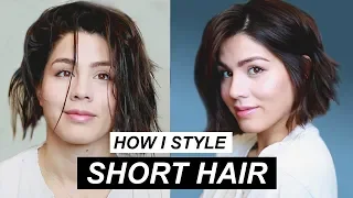 How to Style Short Hair | MeganBatoon