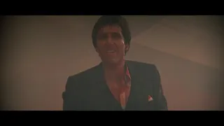 Scarface 1983 Ending shootout scene 4K