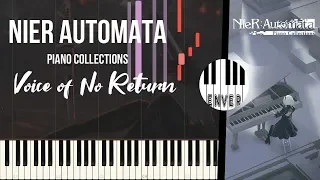 Nier Automata - Voice of No Return (Official Piano Collections Synthesia)