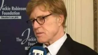 Robert Redford gets jackie robinson award