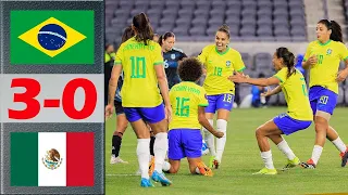 Brazil vs Mexico FULL MATCH Highlights | 2024 Concacaf Women's Gold Cup | 3.6.2024