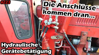 Rohre biegen und verlegen | Hydraulische Gerätebetätigung | IHC 633 | Mr. Moto