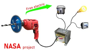 I make free 220v generator under a NASA project