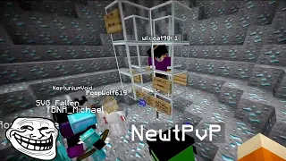 This hacker was put On Display on my Minecraft server...