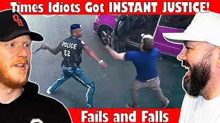 Times Idiots Got INSTANT JUSTICE! | OFFICE BLOKES REACT!!