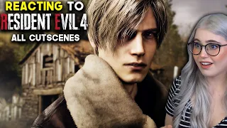 Reacting To Resident Evil 4 Remake All Cutscenes | PS5