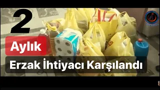 DESTEKLER AHISKALI AİLEYE ULAŞTI /İNEGÖL