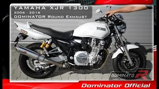 Yamaha XJR 1300 2007 - 2016 💥 Pure Sound 🔥Exhaust Compilation ⚡ Ride 🔊Dominator Exhaust 🎧HQ 🇵🇱