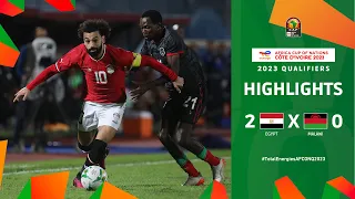 Egypt 🆚 Malawi | Highlights - #TotalEnergiesAFCONQ2023 - MD3 Group D