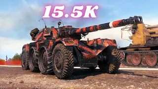 Panhard EBR 105 - 15.5K Spot Damage & EBR 105 - 18K Spot World of Tanks Replays