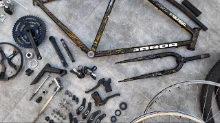 ASMR Vintage mountain bike restoration #asmr #bikerestoration #vintagebike