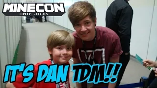 Ethan meets DanTDM at Minecon 2015!!! It's EPIC!!!!