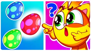 Who Is Inside The Egg? 🥚🧐 Kind Songs for Kids