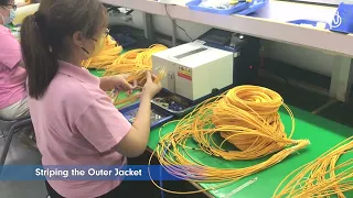 Fiber Optic Patch Cords Production Line Factory