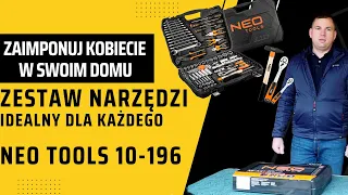 Jak zaimponować kobiecie? Mieć niezbędny zestaw narzędzi dla prawdziwego chłopa NEO TOOLS 10-196