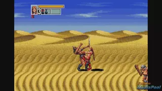 1993 Golden Axe III (Sega Genesis) Game Playthrough Video Game