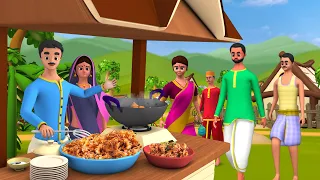 Pakodewala (Fritters Seller) Hindi Story - पकोड़े वाला हिन्दी कहानी | Short Stories | Maa Maa TV