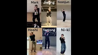 #yeonjun #niki #jisung #taeyong #hoshi #mark dance to New Things kpop dance challenge #kpop #dance