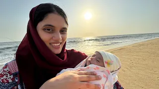 First Time YARA Baby in BEACH 😍 | ആദ്യമായി ബീച്ച് കണ്ടപ്പോൾ