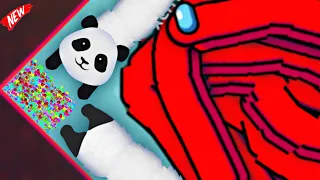 SnakeIo Long Panda Vs Jacket Up CrewMate Top 01 Snake The Map Epic SnakeIo GamePlay