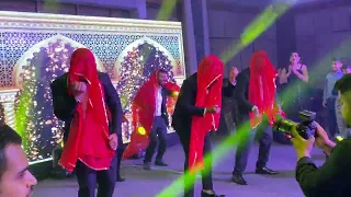 Amazing Groomsmen's Sangeet Performance N Flashmob | Gup Chup | Schedule dhol mix | Punjaabban Song