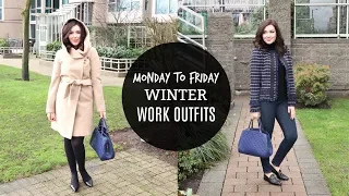 MONDAY TO FRIDAY WINTER WORK OUTFITS