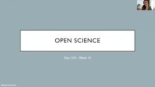 Intro to Open Science: Open Science 101 (part 1 of 5)