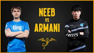 StarCraft 2 - NEEB vs ARMANI - ASUS ROG Online 2020: America Server Qualifier | Ro8