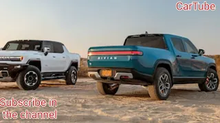 2022 GMC Hummer EV Pickup vs.  2022 Rivian R1T : Urbane Battles Badass