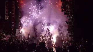 wwe money in the bank 2022 opening pyro 7/2/22