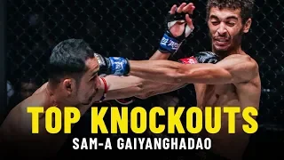 Sam-A Gaiyanghadao’s Top Knockouts | ONE Full Fights