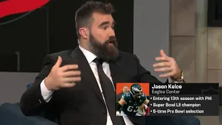 Jason Kelce says the Eagles + Chiefs expressed the most interest before he was drafted via ESPN