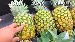 How to Pick Sweet and Juicy Pineapple