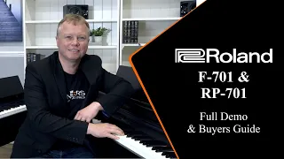 Roland F701 and RP701 Piano Feature Review