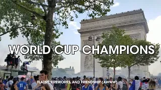 WORLD CUP - Streets of Paris RIGHT NOW - World Cup Champions 2018 - Paris France Nearly-Live-Stream