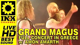GRAND MAGUS - Live w/ AMON AMARTH - Greece 2016