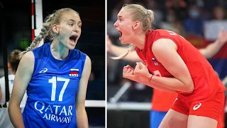 คาด๊อซคิน่า ชิงแชมป์ยุโรป 2021 Tatiana Kadochkina (Кадочкина) CEV Volleyball Championship