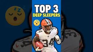 Top 3 LATE ROUND Sleepers for YOUR 2023 Fantasy Football Drafts 🔥