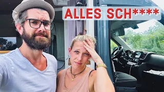 Wenn #vanlife keinen Spaß macht #vlog Frankreich