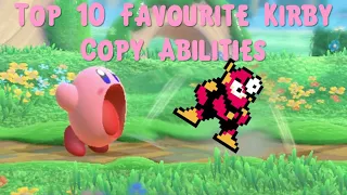 Top 10 Favourite Kirby Copy Abilities