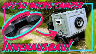 Piaggio Ape 50 Micro Camper #11 Innenausbau! | Garagengedöns