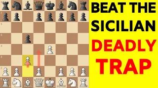 Crush the Sicilian Defense: TRAPS in Alapin Variation