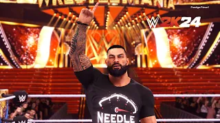 WWE 2K24 - Roman Reigns SPEAR Compilation!