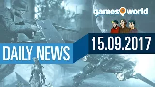 Call of Duty: WW2 PC-Beta, Star Citizen, The Last of Us 2 | Gamesworld Daily News - 15.09.2017